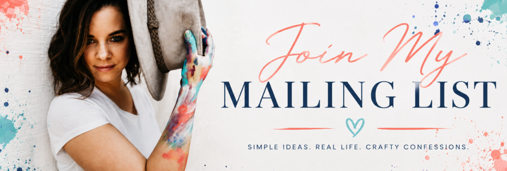 Join my mailing list